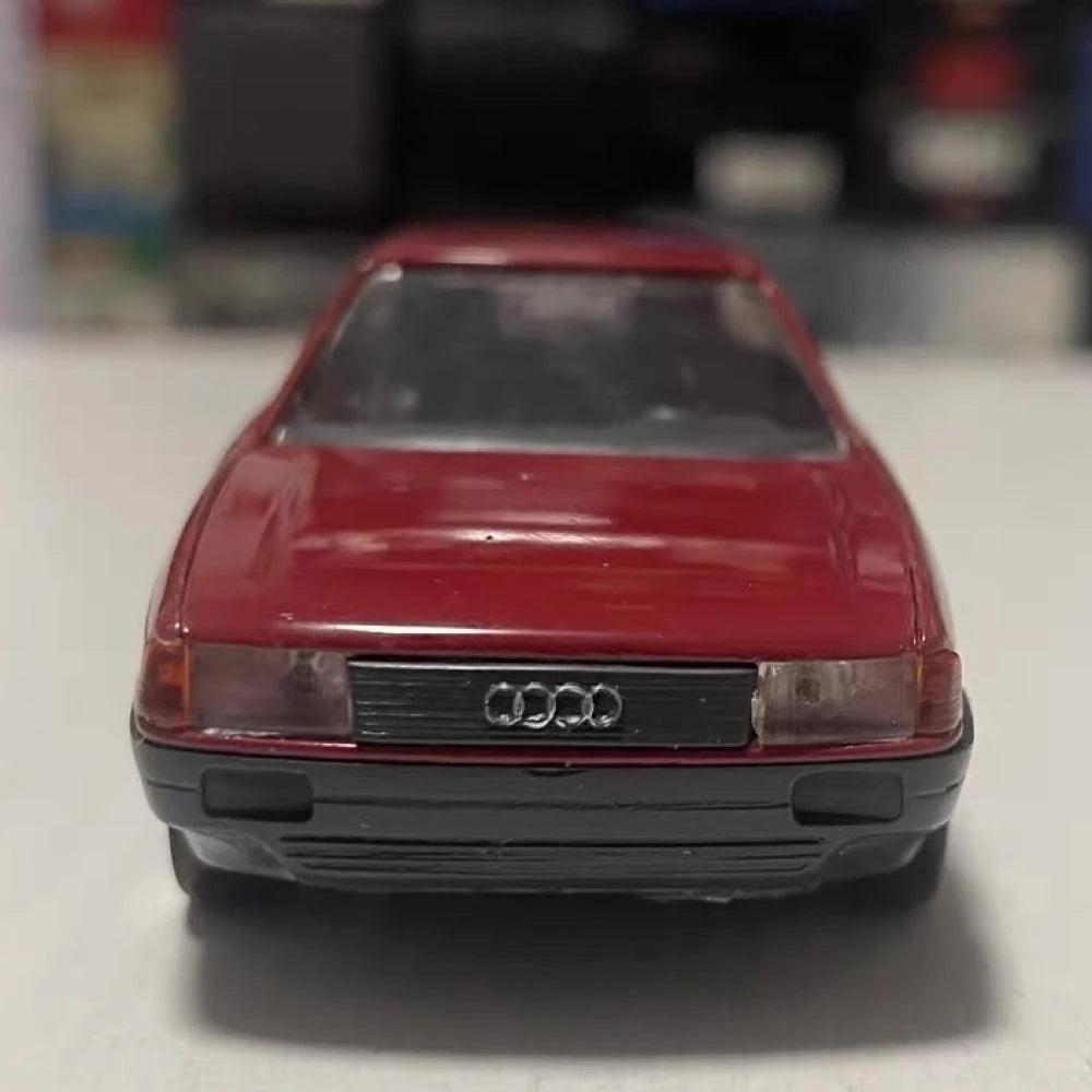 [Schabak] 1:43 Audi 1987 80 Quattro Red Model Car Die-Cast