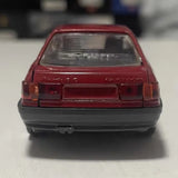 [Schabak] 1:43 Audi 1987 80 Quattro Red Model Car Die-Cast