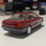 [Schabak] 1:43 Audi 1987 80 Quattro Red Model Car Die-Cast