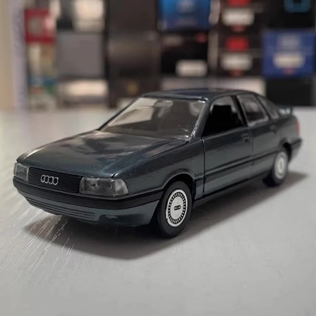 [Schabak] 1:43 Audi 1988 90 Quattro Blue Model Car Die-Cast