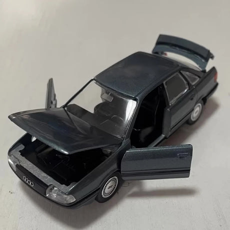 [Schabak] 1:43 Audi 1988 90 Quattro Blue Model Car Die-Cast