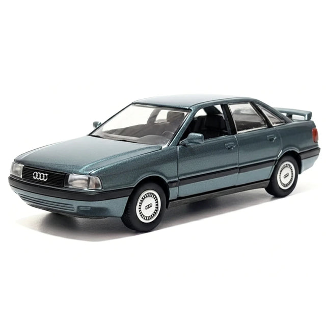 [Schabak] 1:43 Audi 1988 90 Quattro Blue Model Car Die-Cast