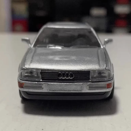 [Schabak] 1:43 Audi 1988 Coupe Quattro Silver Model Car Die-Cast