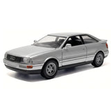 [Schabak] 1:43 Audi 1988 Coupe Quattro Silver Model Car Die-Cast