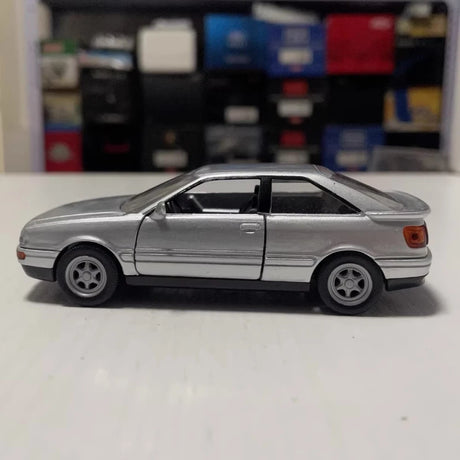 [Schabak] 1:43 Audi 1988 Coupe Quattro Silver Model Car Die-Cast