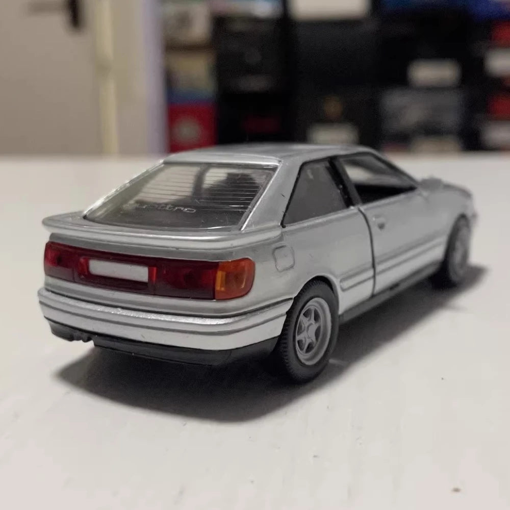 [Schabak] 1:43 Audi 1988 Coupe Quattro Silver Model Car Die-Cast