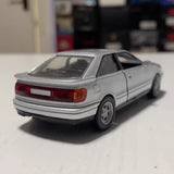 [Schabak] 1:43 Audi 1988 Coupe Quattro Silver Model Car Die-Cast