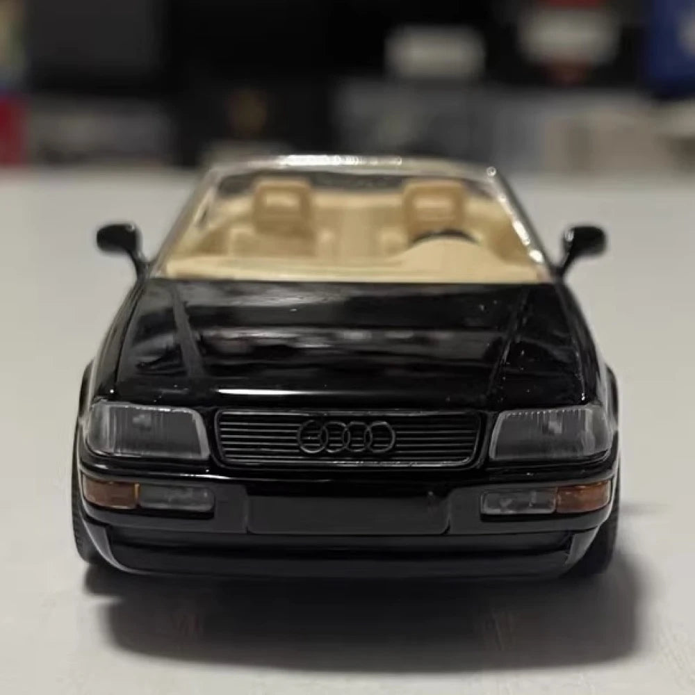 [Schabak] 1:43 Audi 1993 80 Cabrio Black Model Car Die-Cast