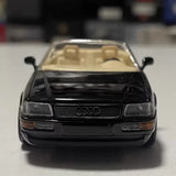 [Schabak] 1:43 Audi 1993 80 Cabrio Black Model Car Die-Cast