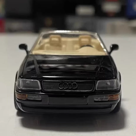 [Schabak] 1:43 Audi 1993 80 Cabrio Black Model Car Die-Cast
