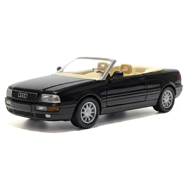 [Schabak] 1:43 Audi 1993 80 Cabrio Black Model Car Die-Cast