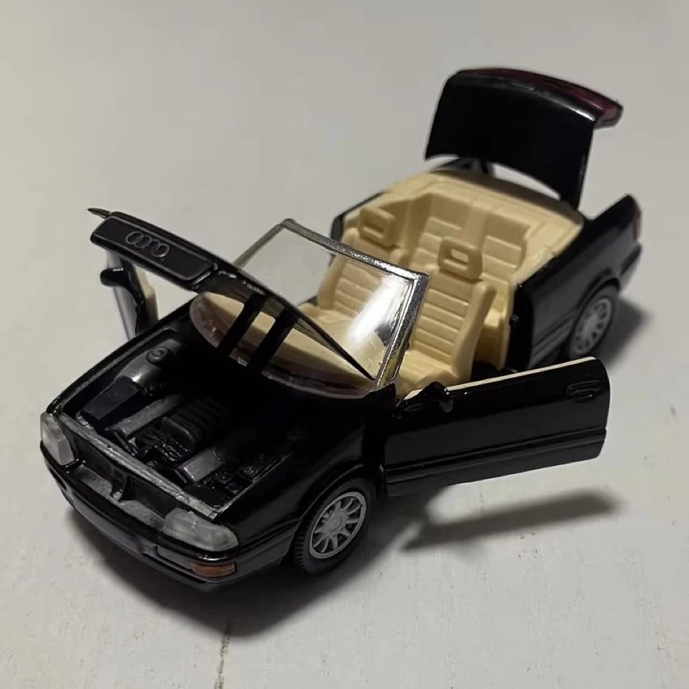 [Schabak] 1:43 Audi 1993 80 Cabrio Black Model Car Die-Cast