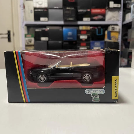 [Schabak] 1:43 Audi 1993 80 Cabrio Black Model Car Die-Cast