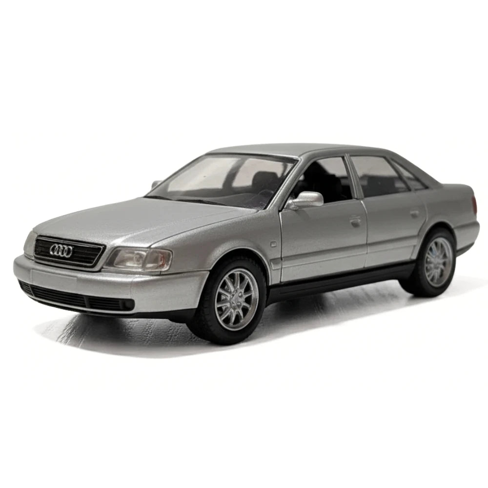 [Schabak] 1:43 Audi 1996 A6 Silver Model Car Die-Cast