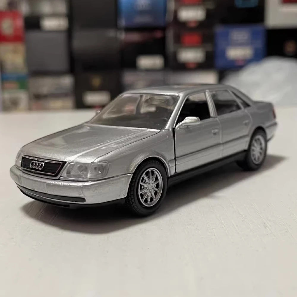 [Schabak] 1:43 Audi 1996 A6 Silver Model Car Die-Cast