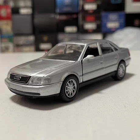[Schabak] 1:43 Audi 1996 A6 Silver Model Car Die-Cast