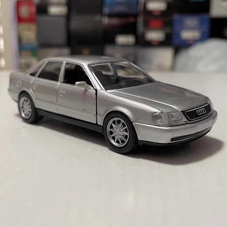 [Schabak] 1:43 Audi 1996 A6 Silver Model Car Die-Cast