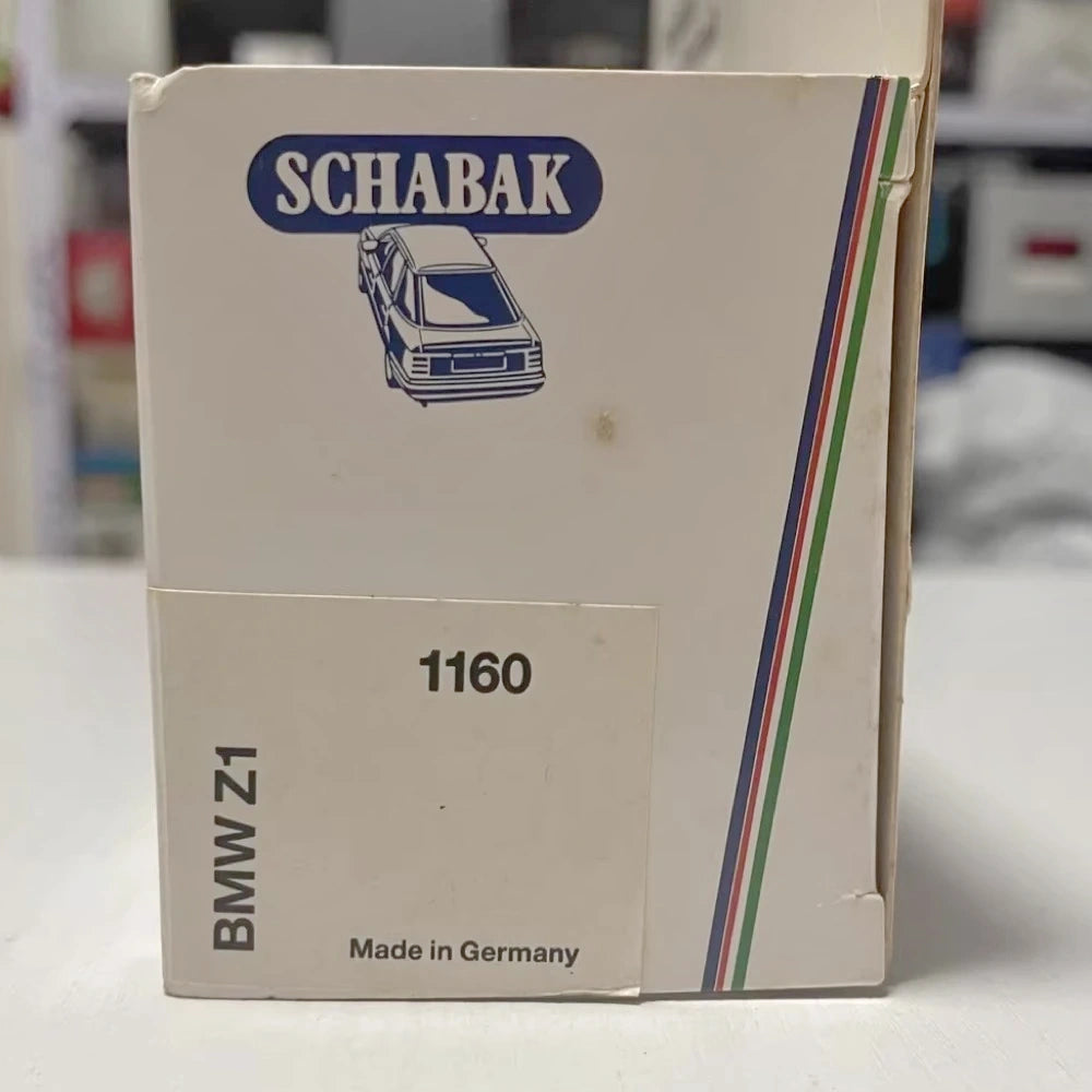 [Schabak] 1-43 BMW 1989 E30 Z1 Black Model Car Die-Cast