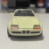 [Schabak] 1-43 BMW 1989 E30 Z1 Yellow Model Car Die-Cast