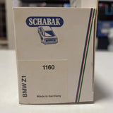 [Schabak] 1-43 BMW 1989 E30 Z1 Yellow Model Car Die-Cast