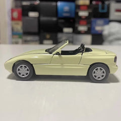 [Schabak] 1-43 BMW 1989 E30 Z1 Yellow pienoismalli Die-Cast