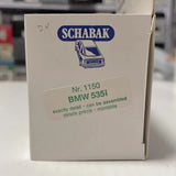 [Schabak] 1-43 BMW 1989 E34 535i Brown Model Car Die-Cast