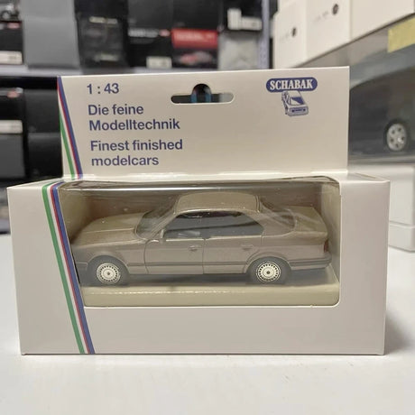 Schabak BMW 1989 E34 535i Brown 1:43 – Collectible Diecast Model Die-Cast