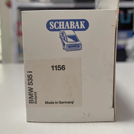[Schabak] 1:43 BMW 1989 E34 535i Emergency Ambulance Model Car Die-Cast