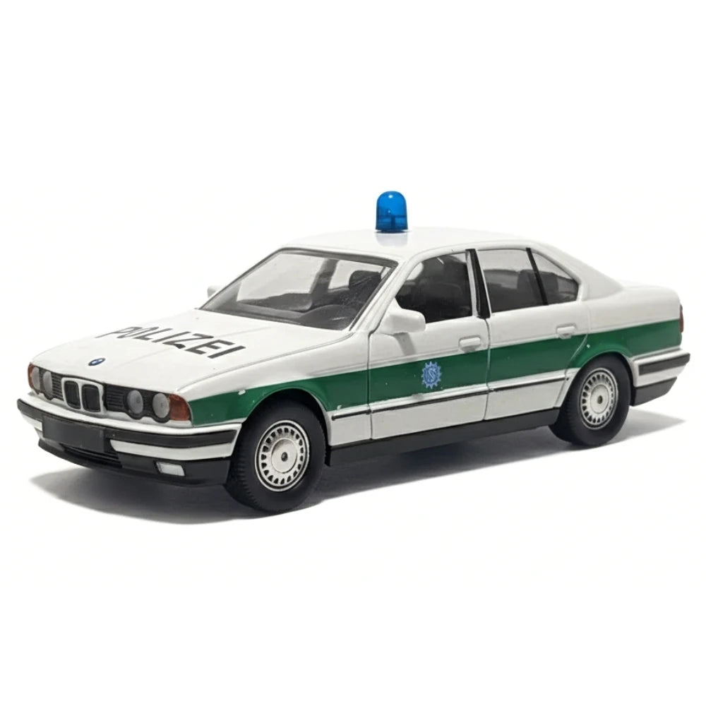[Schabak] 1:43 BMW 1989 E34 535i German Police modelauto Die-Cast