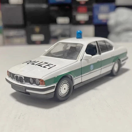 [Schabak] 1:43 BMW 1989 E34 535i German Police Model Car Die-Cast