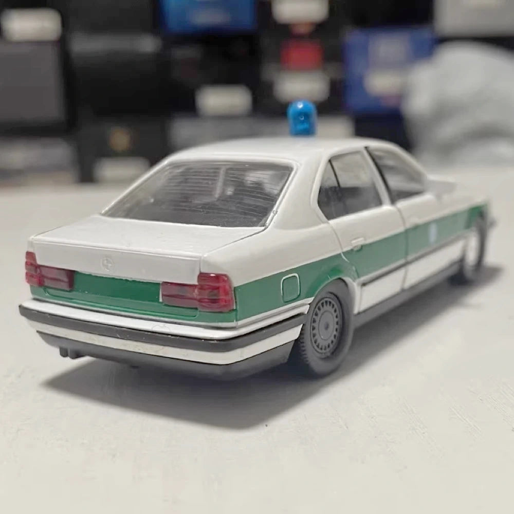[Schabak] 1:43 BMW 1989 E34 535i German Police Model Car Die-Cast