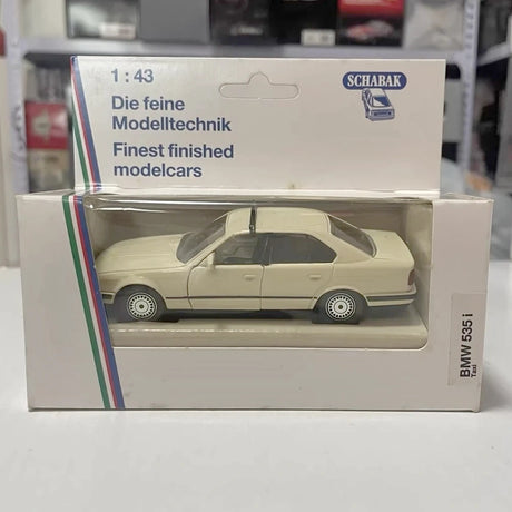 [Schabak] 1:43 BMW 1989 E34 535i German Taxi Model Car Die-Cast