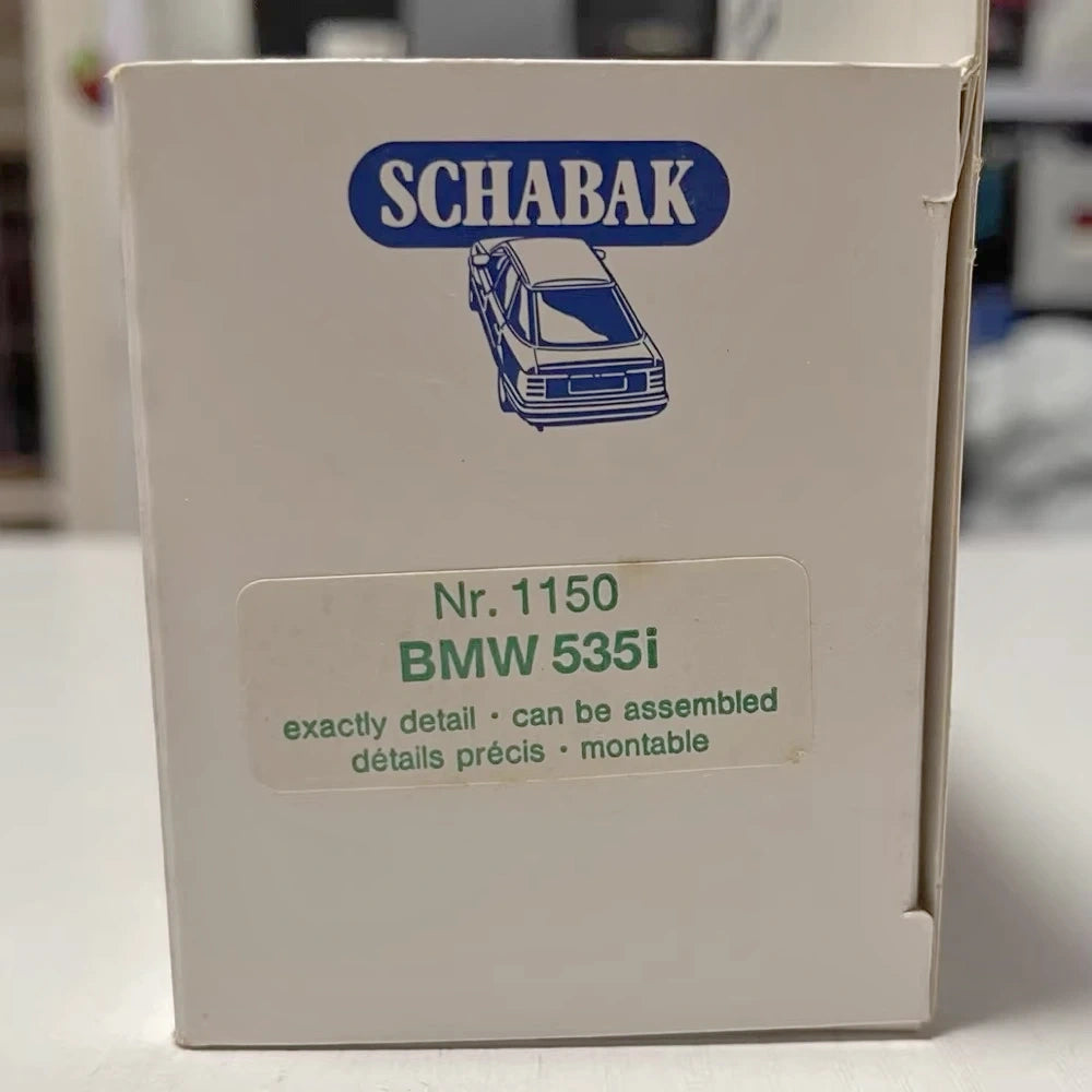 [Schabak] 1:43 BMW 1989 E34 535i グリーン モデルカー Die-Cast