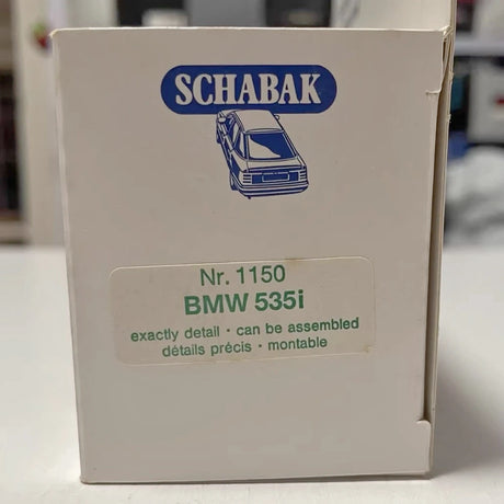 [Schabak] 1:43 BMW 1989 E34 535i Green Model Car Die-Cast