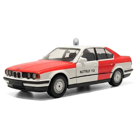 [Schabak] 1:43 BMW 1989 E34 535i Roadside Assistance Model Car Die-Cast