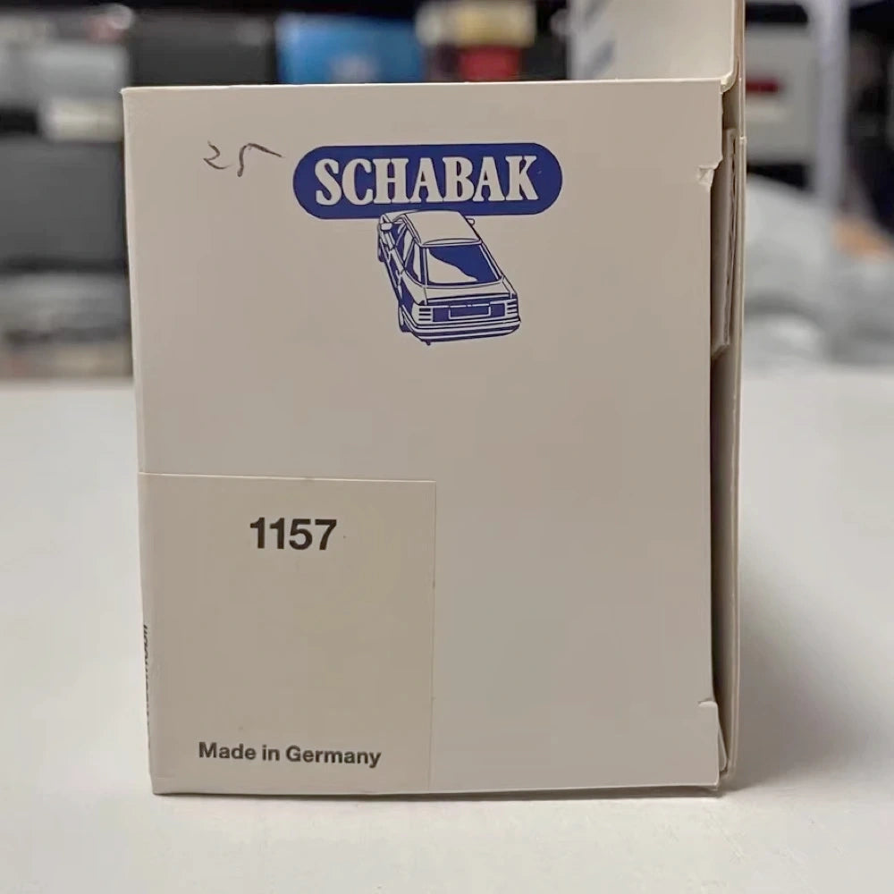 [Schabak] 1-43 BMW 1989 E34 535i Service Model Car Die-Cast