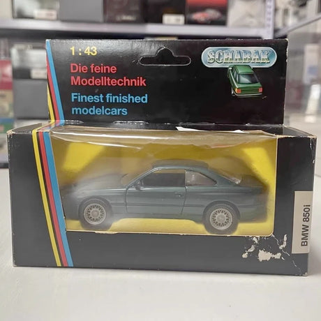 [Schabak] 1:43 BMW 1991 E31 850i Green Model Car Die-Cast