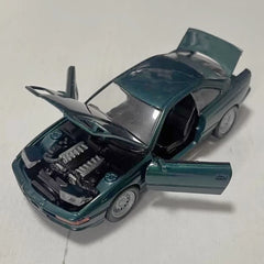[Schabak] 1:43 BMW 1991 E31 850i grön modellbil Die-Cast