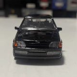 [Schabak] 1:43 Ford 1989 Fiesta XR2i Mk3 Black Model Car Die-Cast