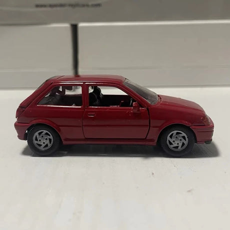 [Schabak] 1:43 Ford 1989 Fiesta XR2i Mk3 Red Model Car Die-Cast