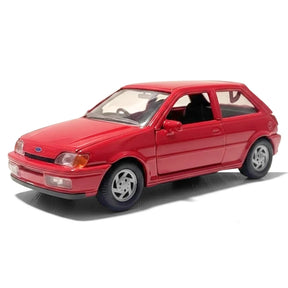 [Schabak] 1:43 Ford 1989 Fiesta XR2i Mk3 Red Model Car Die-Cast