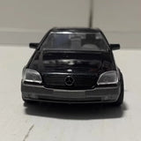 [Schabak] 1:43 Mercedes-Benz 1992 600SEC C140 noir voiture miniature Die-Cast