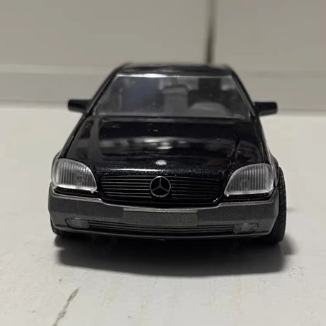 [Schabak] 1:43 Mercedes-Benz 1992 600SEC C140 Black Model Car Die-Cast