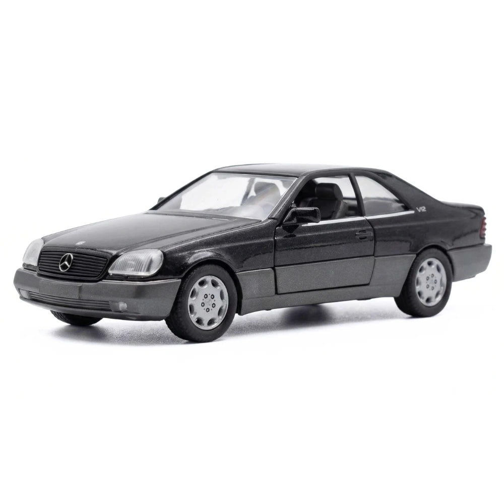 [Schabak] 1:43 Mercedes-Benz 1992 600SEC C140 noir voiture miniature Die-Cast