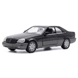 [Schabak] 1:43 Mercedes-Benz 1992 600SEC C140 noir voiture miniature Die-Cast