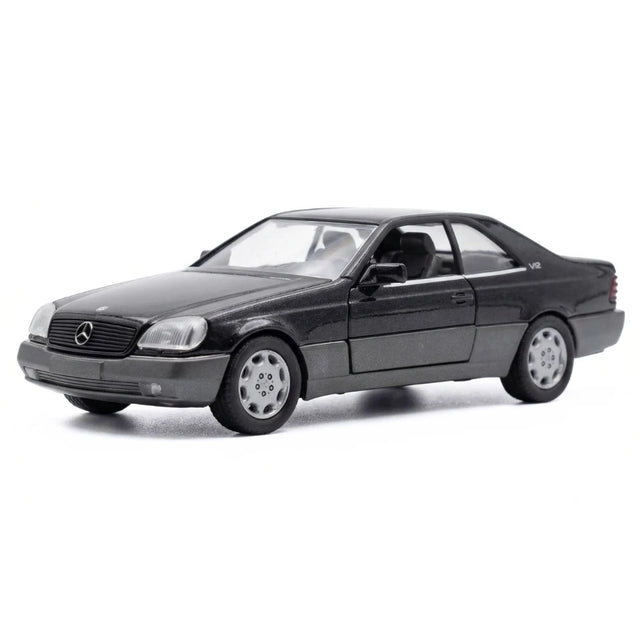 [Schabak] 1:43 Mercedes-Benz 1992 600SEC C140 noir voiture miniature Die-Cast