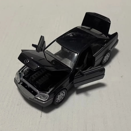 [Schabak] 1:43 Mercedes-Benz 1992 600SEC C140 Black Model Car Die-Cast