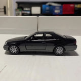 [Schabak] 1:43 Mercedes-Benz 1992 600SEC C140 noir voiture miniature Die-Cast
