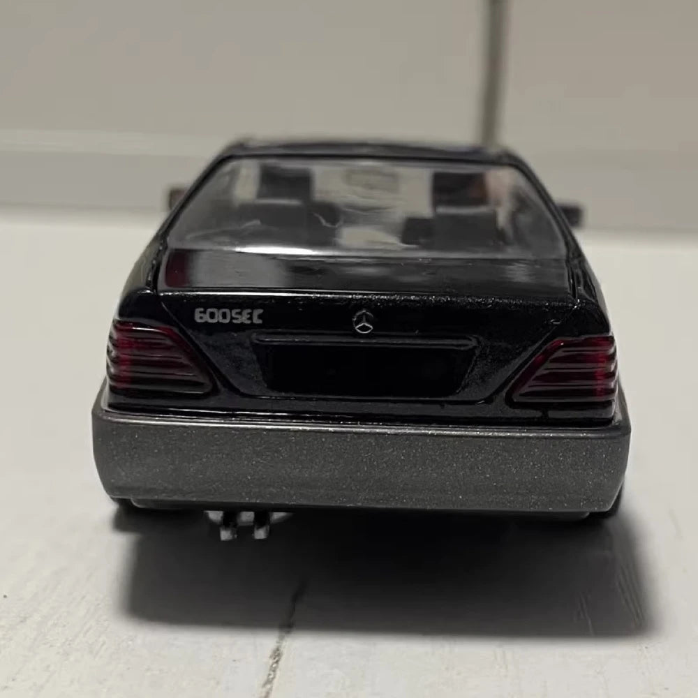 [Schabak] 1:43 Mercedes-Benz 1992 600SEC C140 noir voiture miniature Die-Cast