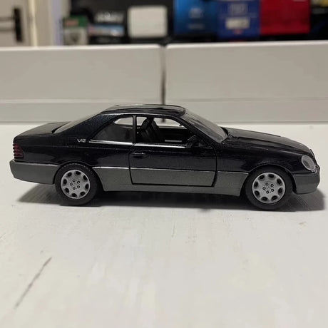 [Schabak] 1:43 Mercedes-Benz 1992 600SEC C140 Black Model Car Die-Cast